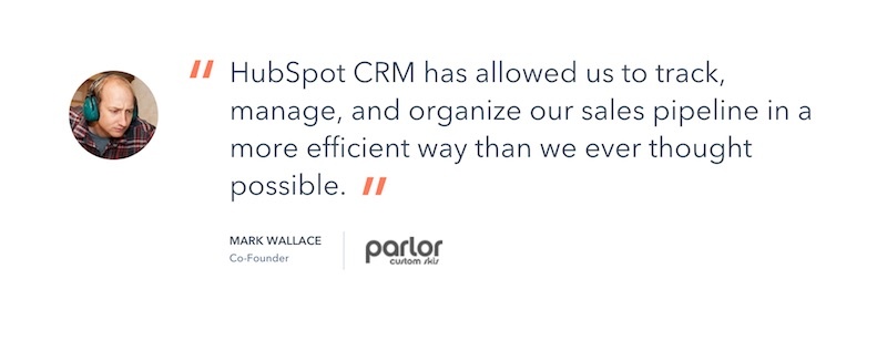 Hubspot - Testimonials Exemples
