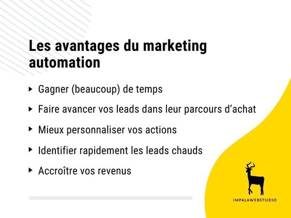avantages marketing automation 