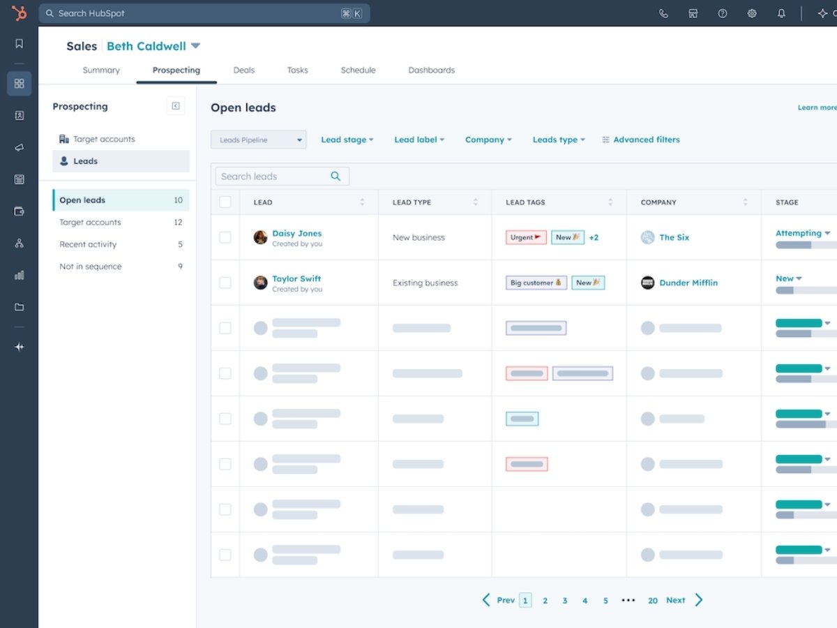 hubspot-lead-prospecting-workspace