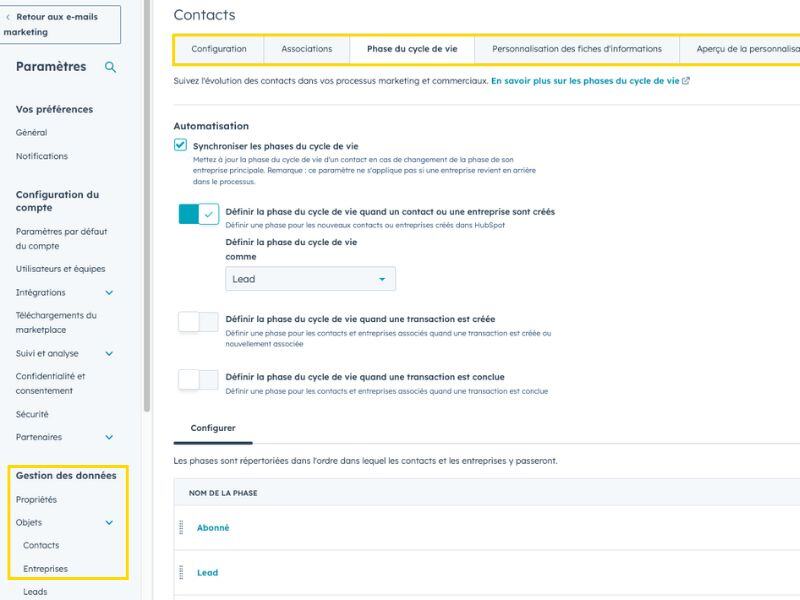audit-portail-hubspot-crm-cycle-de-vie