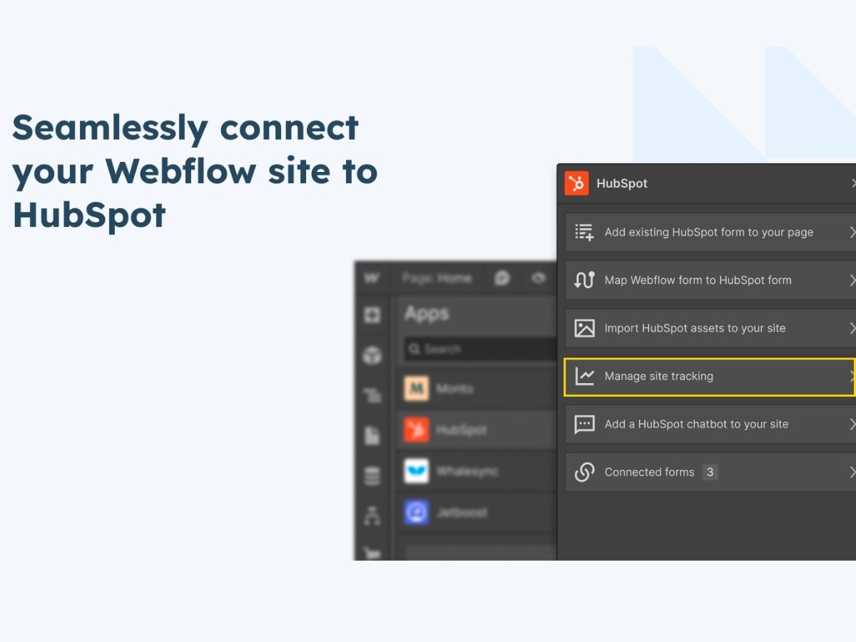 webflow-hubspot-site-tracking