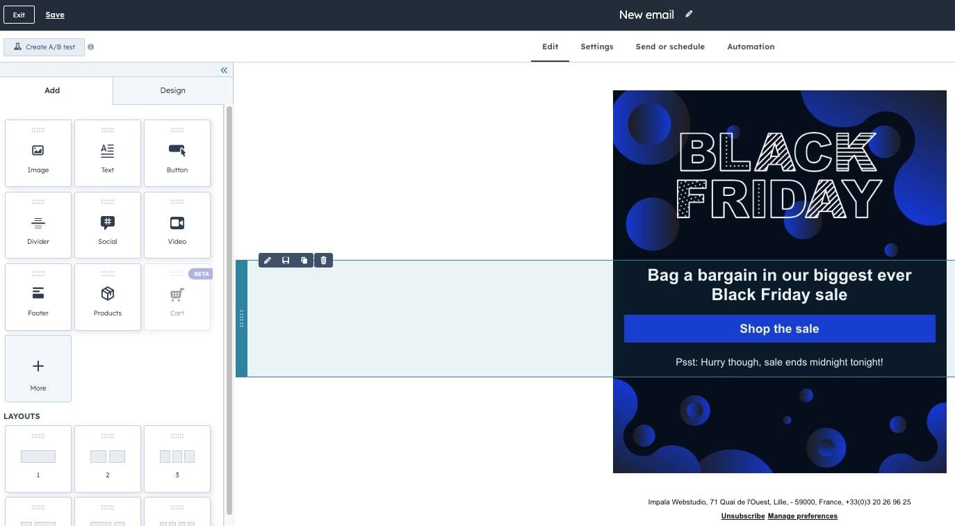 hubspot-emailing-drag-and-drop