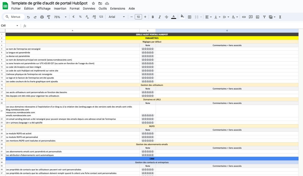 template-grille-audit-crm-hubspot