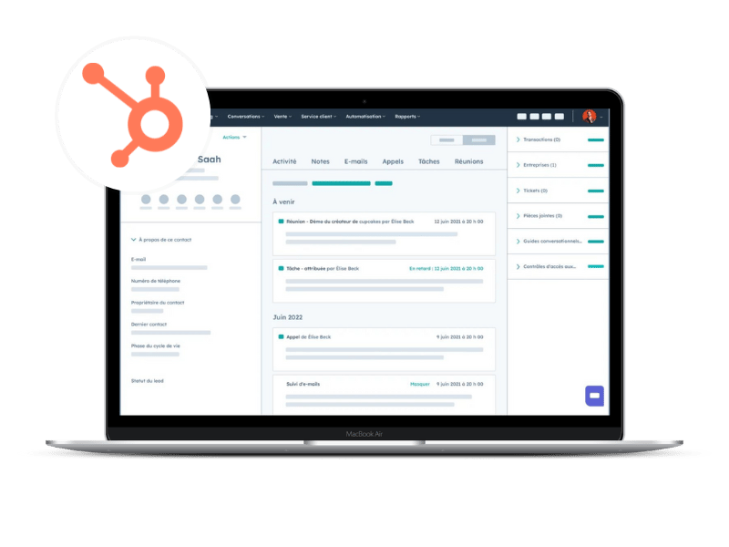 HubSpot Sales Hub : Tout sur le Hub Sales - Agence Impala Webstudio