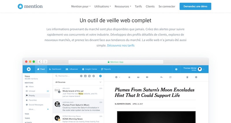 Veille web   Mention ✪