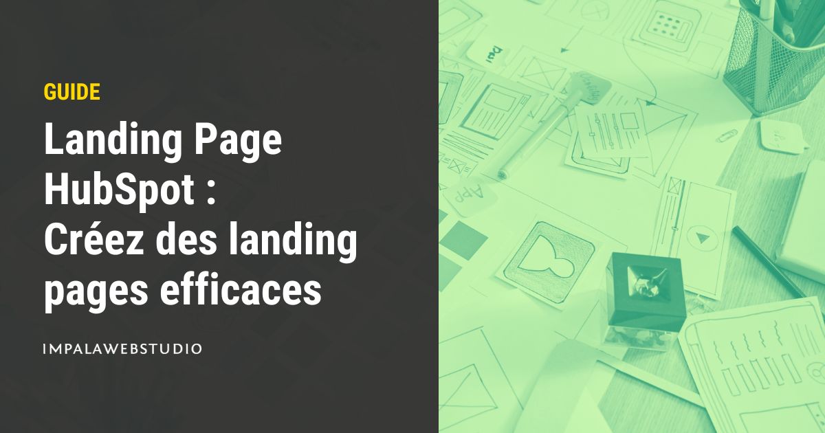 landing page hubspot